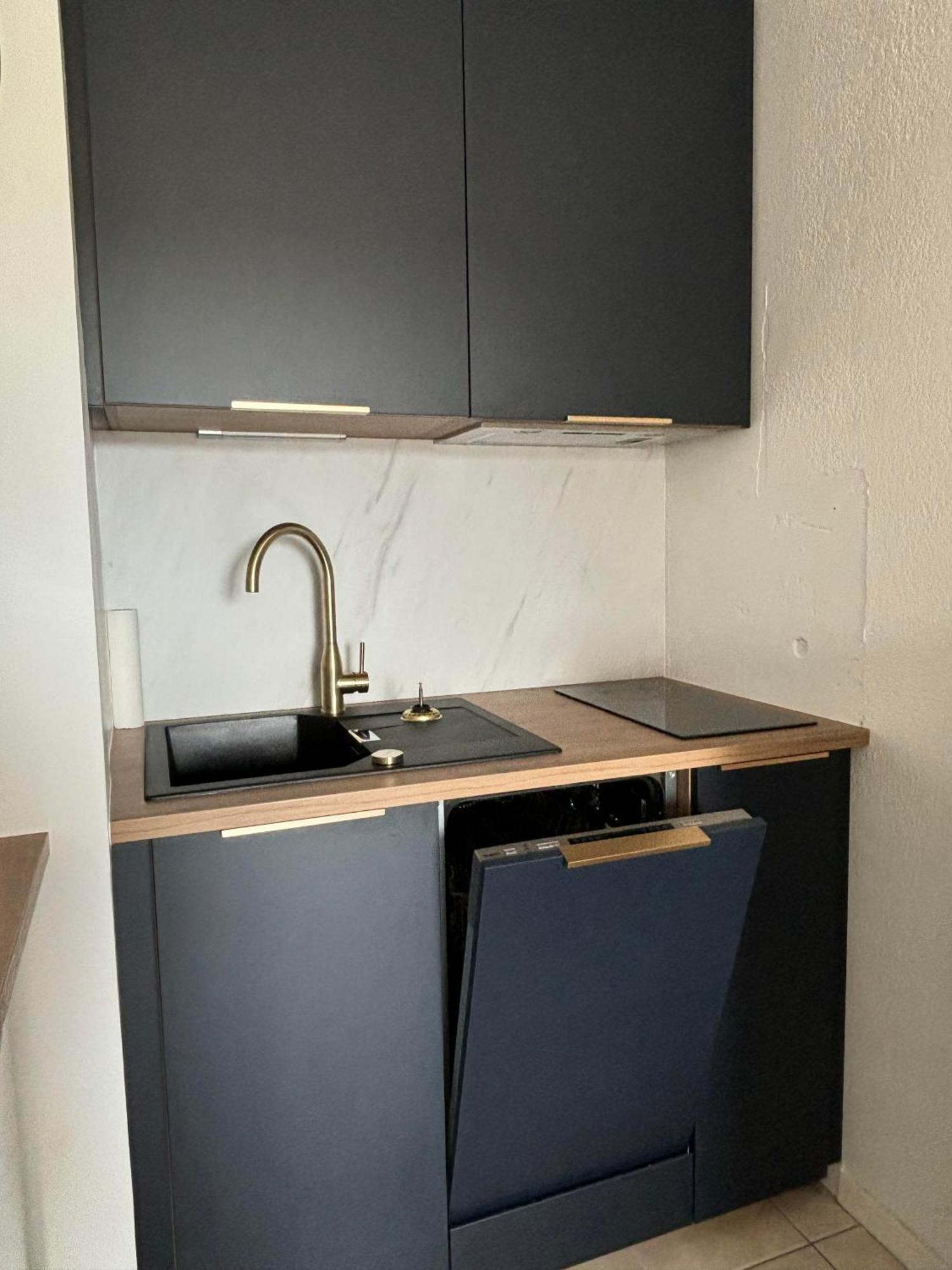 Appartement Studio 4 Personnes Dans Residence Avec Piscine 基伯龙 外观 照片